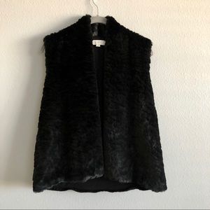 EUC LOFT Faux Fur Vest